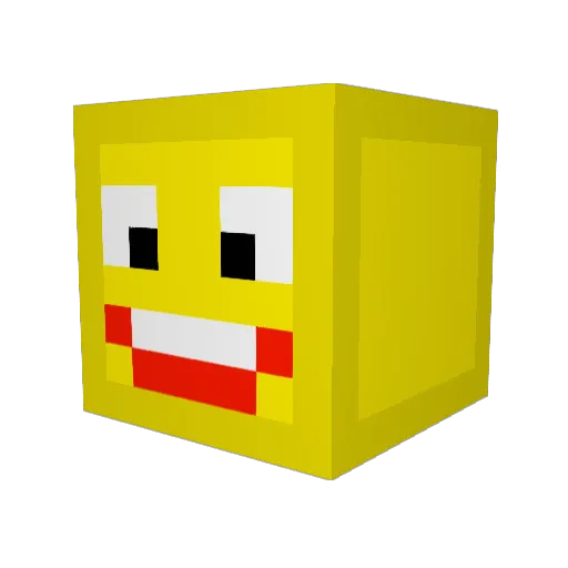 Mangooo4939 Minecraft avatar head, 3D render