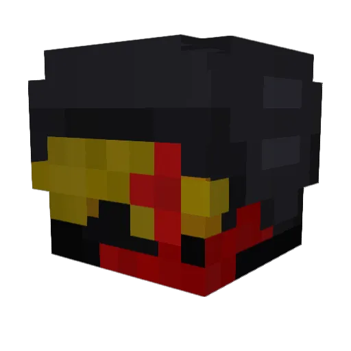 Mangos2285RD Minecraft avatar head, 3D render