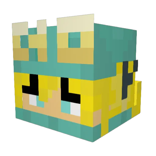 Mangosaregood11 Minecraft avatar head, 3D render