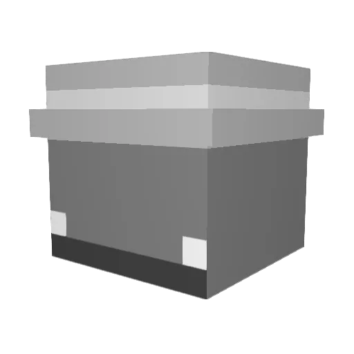 Mangtto Minecraft avatar head, 3D render