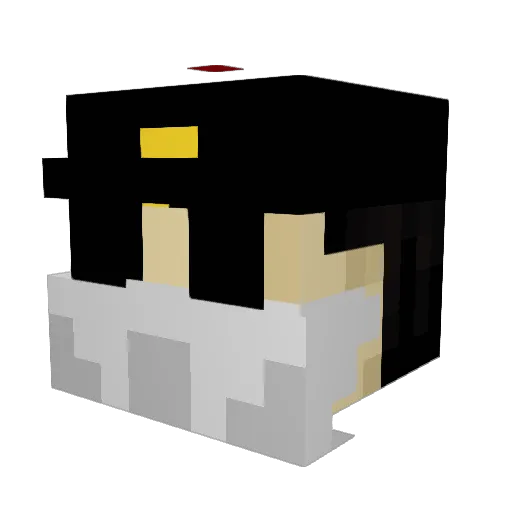 Manguito00 Minecraft avatar head, 3D render