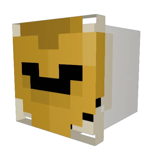 ManiacZ9 Minecraft avatar head, 3D render