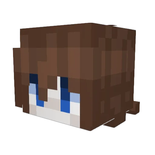 ManicLudus Minecraft avatar head, 3D render
