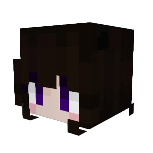 ManicMeralt Minecraft avatar head, 3D render