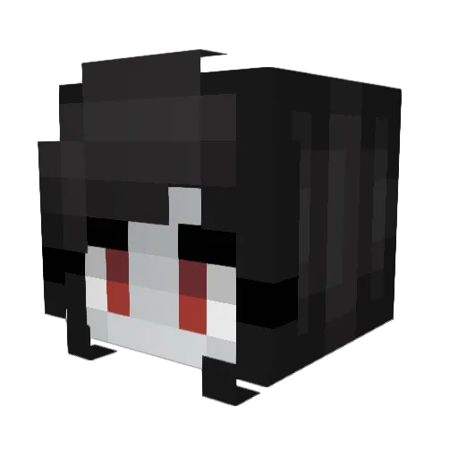 Manic_Marcie Minecraft avatar head, 3D render