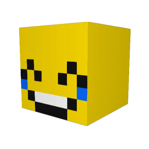 Manisss Minecraft avatar head, 3D render