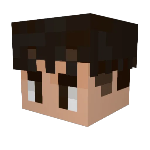 Mankibomberi2010 Minecraft avatar head, 3D render