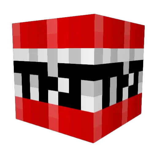 Manlighora Minecraft avatar head, 3D render