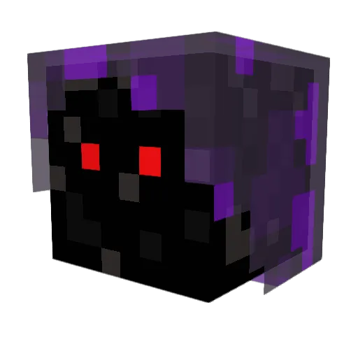 ManlyTorch Minecraft avatar head, 3D render