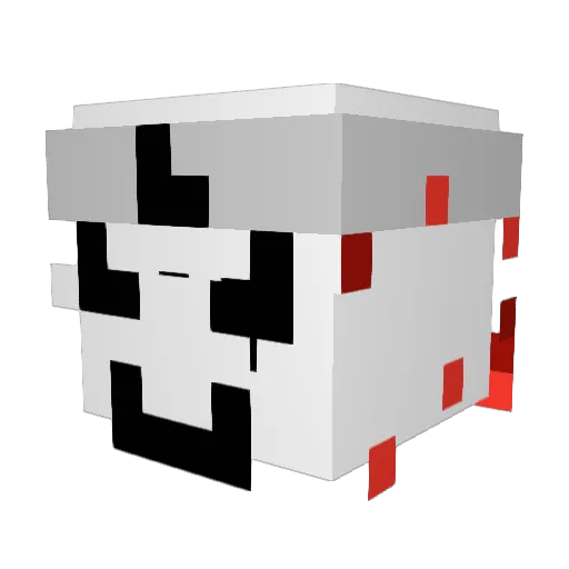 ManmaHaveAura1 Minecraft avatar head, 3D render