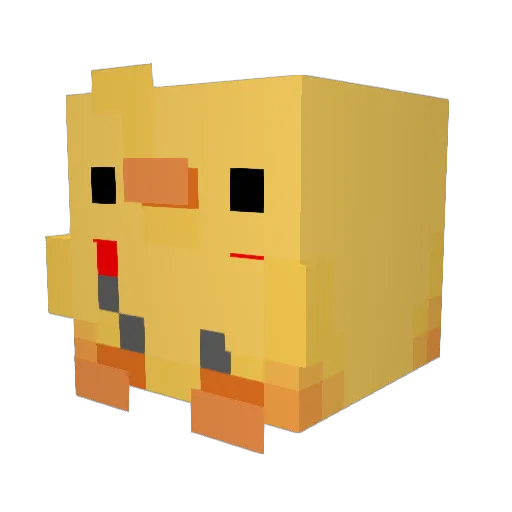 Manny2003 Minecraft avatar head, 3D render