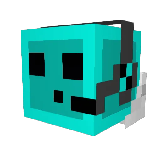 MannyKillaYT Minecraft avatar head, 3D render
