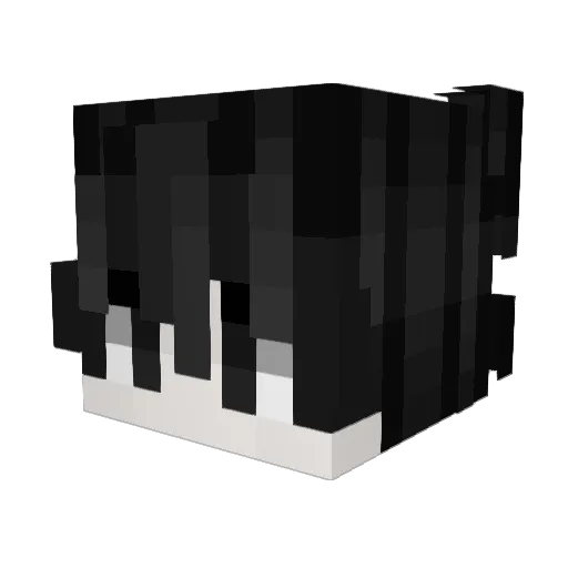 ManoBayou Minecraft avatar head, 3D render