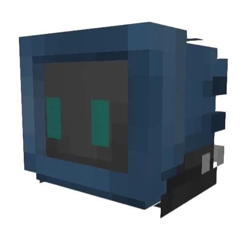 ManoHawk0 Minecraft avatar head, 3D render