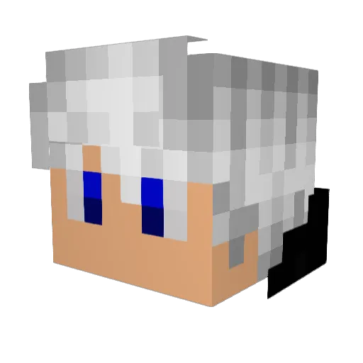 Mano_Tiago Minecraft avatar head, 3D render