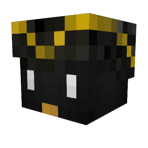 Manofthesix Minecraft avatar head, 3D render