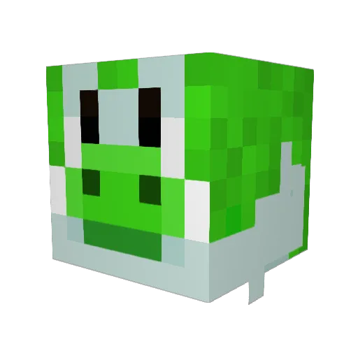 Manofthestar Minecraft avatar head, 3D render