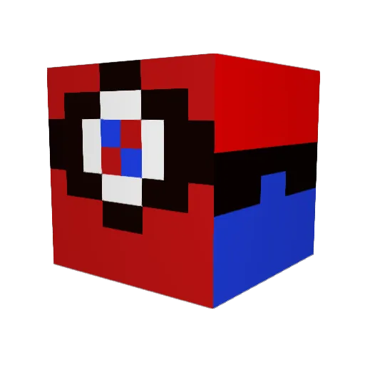 ManojDudhVala Minecraft avatar head, 3D render