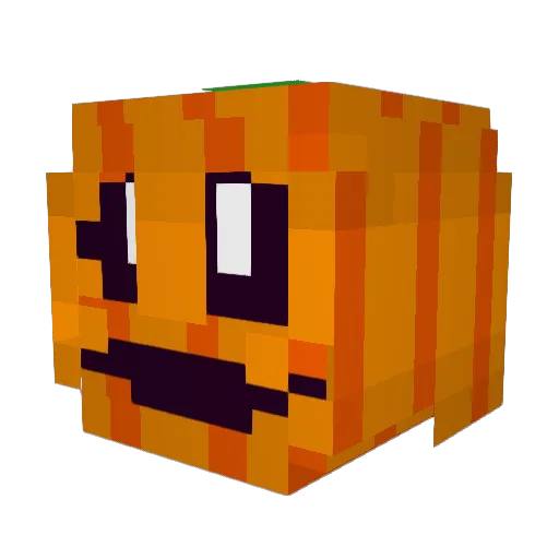 ManoloBloxx Minecraft avatar head, 3D render