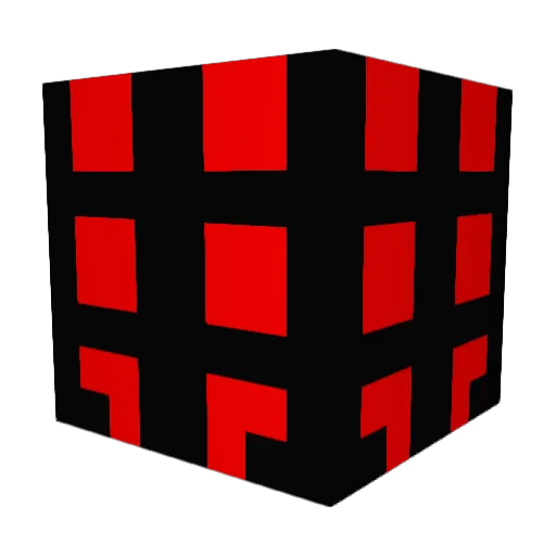 ManonMalf Minecraft avatar head, 3D render