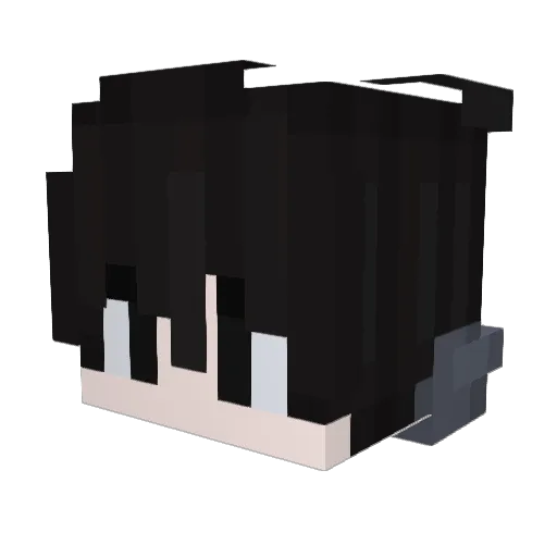 Manoteus007 Minecraft avatar head, 3D render