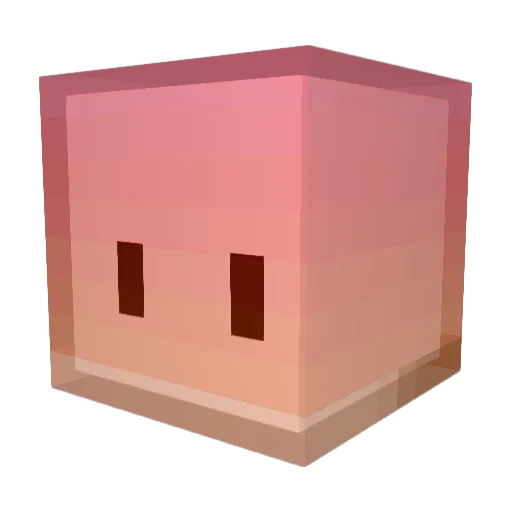 Manoticom Minecraft avatar head, 3D render