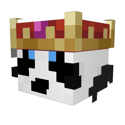Manster28 Minecraft avatar head, 3D render