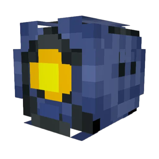 Mantas2013 Minecraft avatar head, 3D render