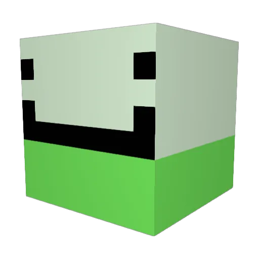 Mantis1980 Minecraft avatar head, 3D render