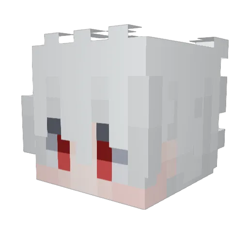 Manu6565 Minecraft avatar head, 3D render