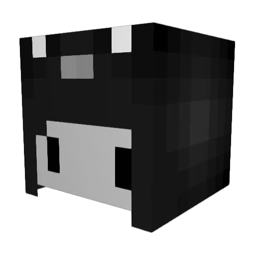 ManuChillaTroppo Minecraft avatar head, 3D render