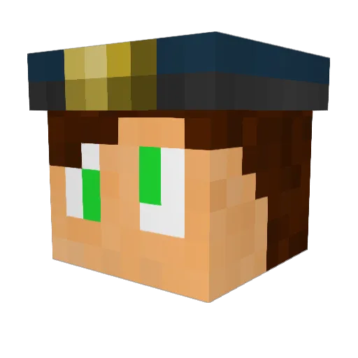 ManuKontrollolol Minecraft avatar head, 3D render