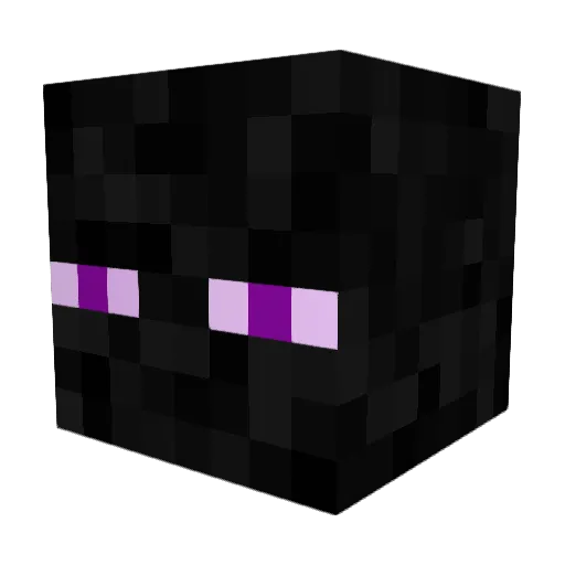 Manubi Minecraft avatar head, 3D render