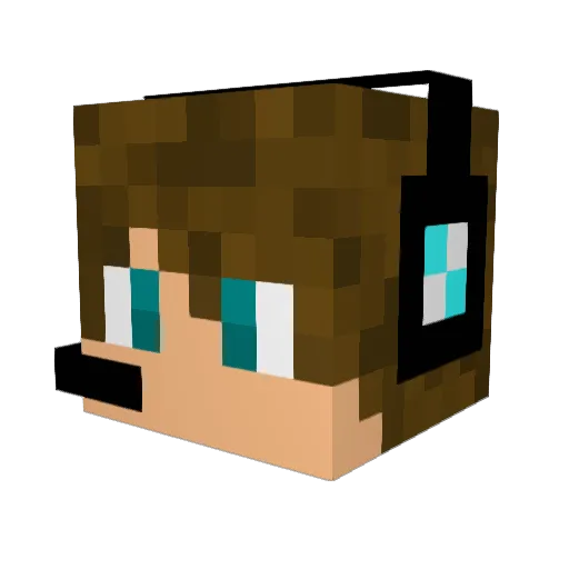 Manubraafje77 Minecraft avatar head, 3D render