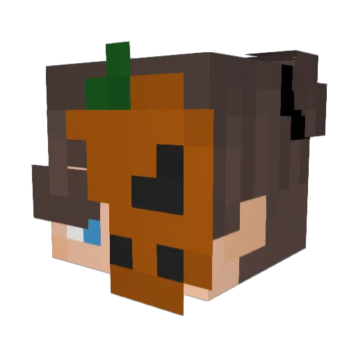 ManuchoMC Minecraft avatar head, 3D render
