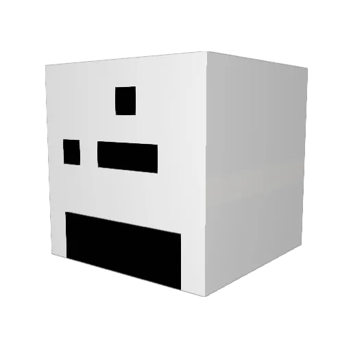 Manuel108 Minecraft avatar head, 3D render