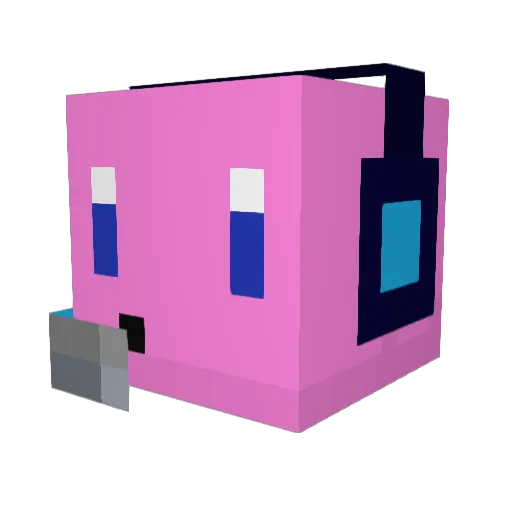 Manuel320001 Minecraft avatar head, 3D render