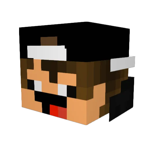 Manuel_030 Minecraft avatar head, 3D render