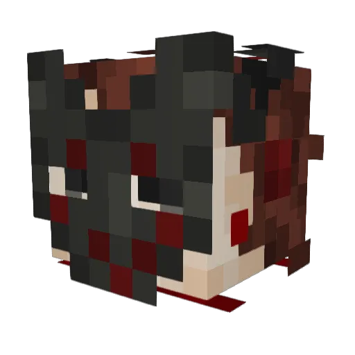 Manuel_BG Minecraft avatar head, 3D render