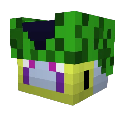 Manuele_ Minecraft avatar head, 3D render
