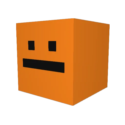 Manuvlc Minecraft avatar head, 3D render