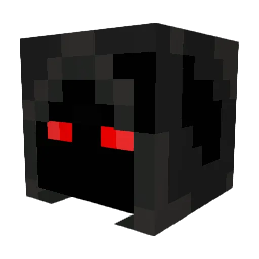 Manxiao Minecraft avatar head, 3D render