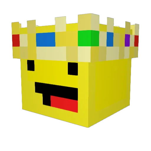 ManyRems319 Minecraft avatar head, 3D render