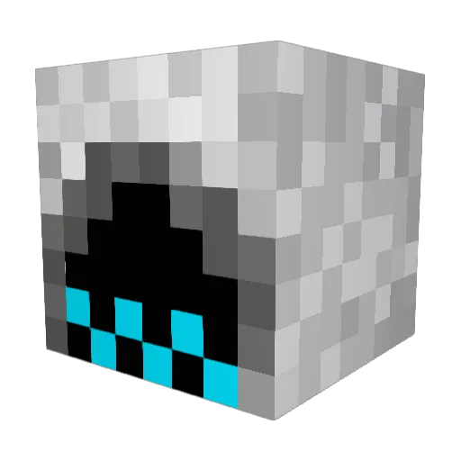Manyack1 Minecraft avatar head, 3D render