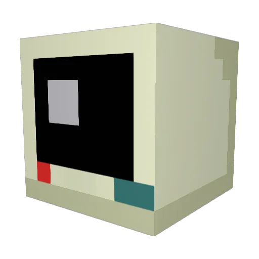 Manz334 Minecraft avatar head, 3D render
