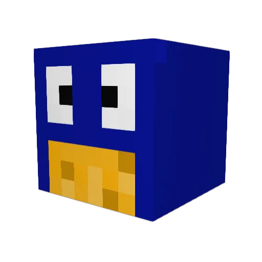ManzanaCider Minecraft avatar head, 3D render
