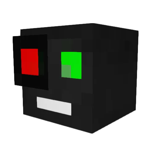 Maoam1123 Minecraft avatar head, 3D render