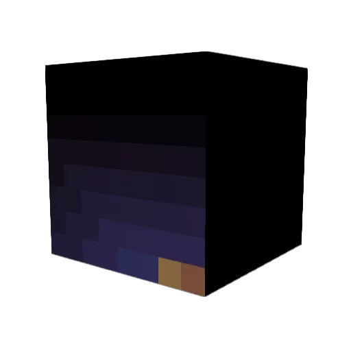 Maotris Minecraft avatar head, 3D render