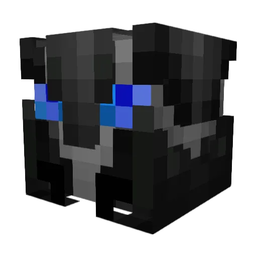 Maoxio Minecraft avatar head, 3D render