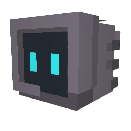 MapashZ Minecraft avatar head, 3D render